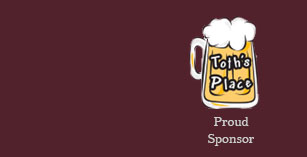 Toth's Place is our sponsor